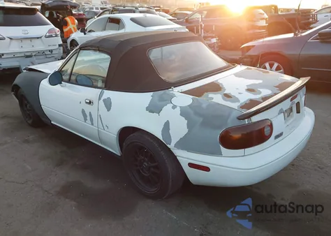 1990 Mazda Mx-5 Miata из США, поврежденный, VIN JM1NA3510L0131536